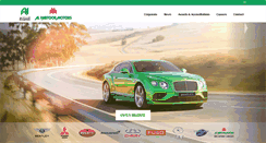 Desktop Screenshot of alhabtoor-motors.com